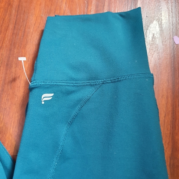 Fabletics teal Define PowerHold® High-Waisted 7/8 Legging sz xs - Picture 5 of 5